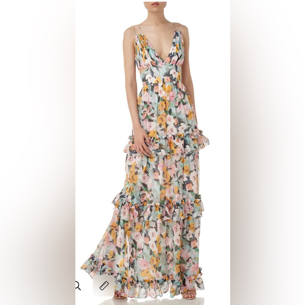 Amur Dew silk dress size 2